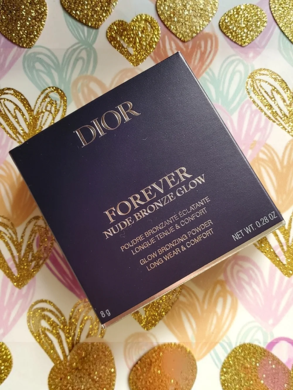 Dior Limited Edition Diovera Print Nude Bronze Glow Coral Bronze Bronzer Blush